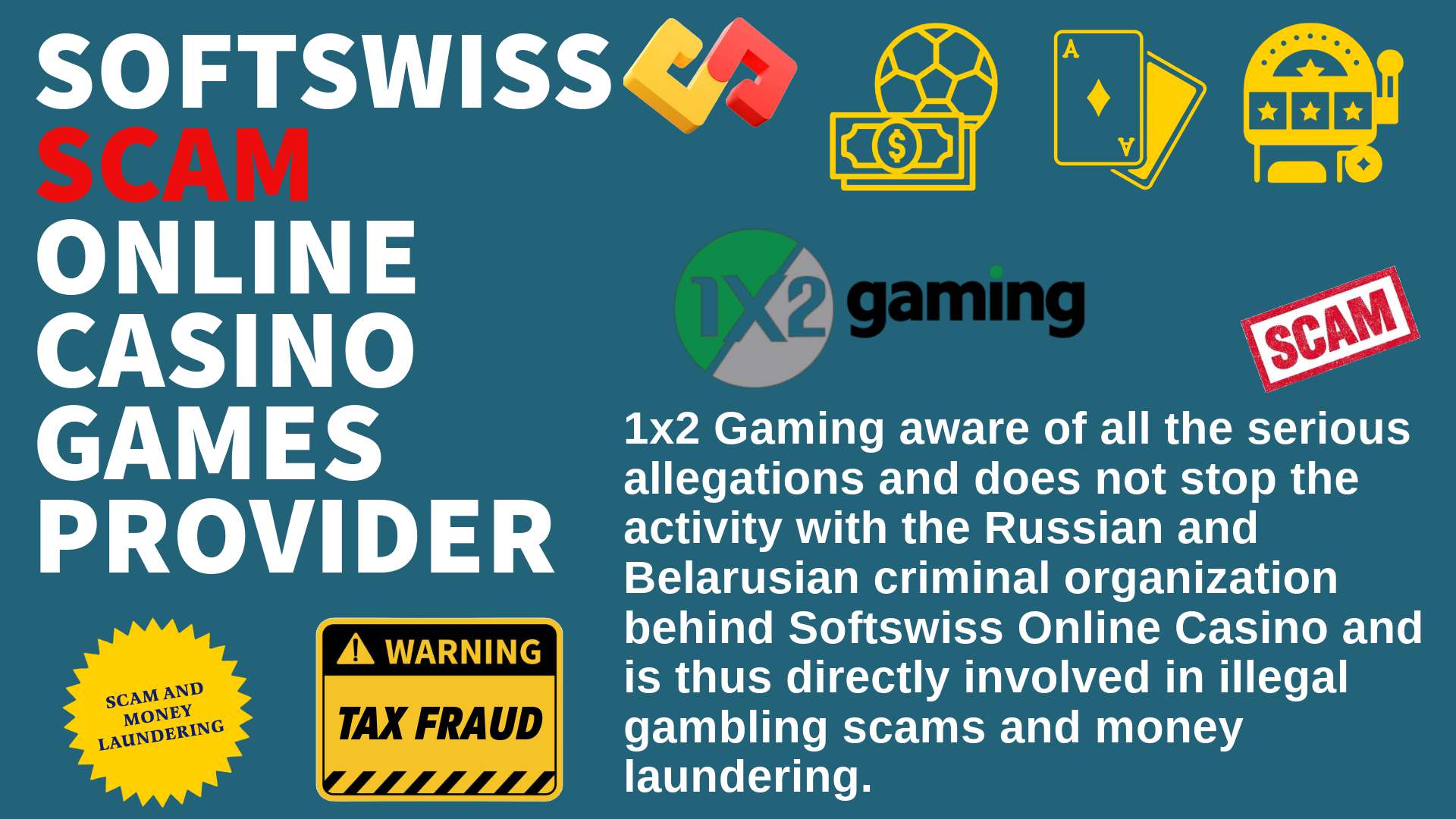 1x2 Gaming - softswiss scam - Casino by Softswiss